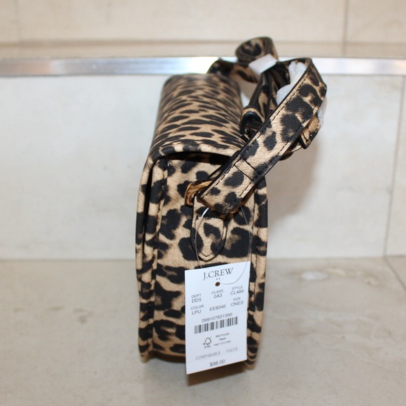 J. Crew leopard crossbody bag (NWT) - Picture 5 of 11